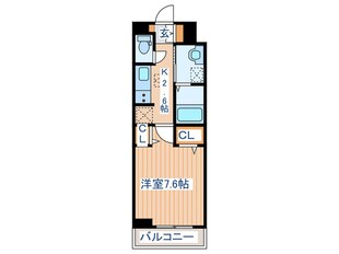 アリエッタ福室Mの物件間取画像